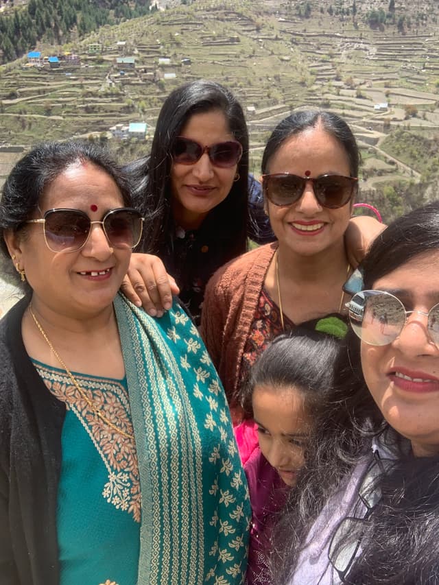 Majestic mountains in Switzerland